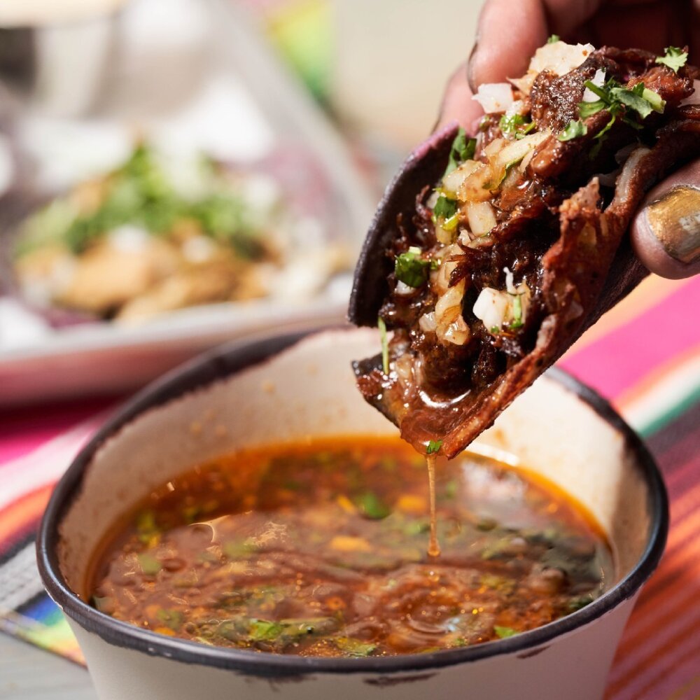 Nixtamos is for dipping