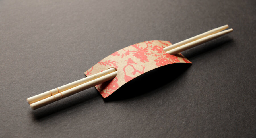 Uchi paper Chopstick Holder