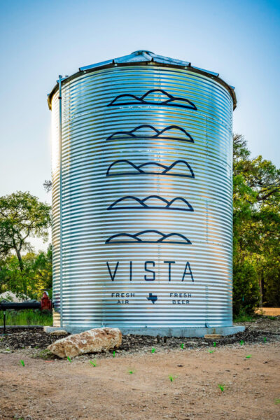 Vista Brewing Water Tank Mural