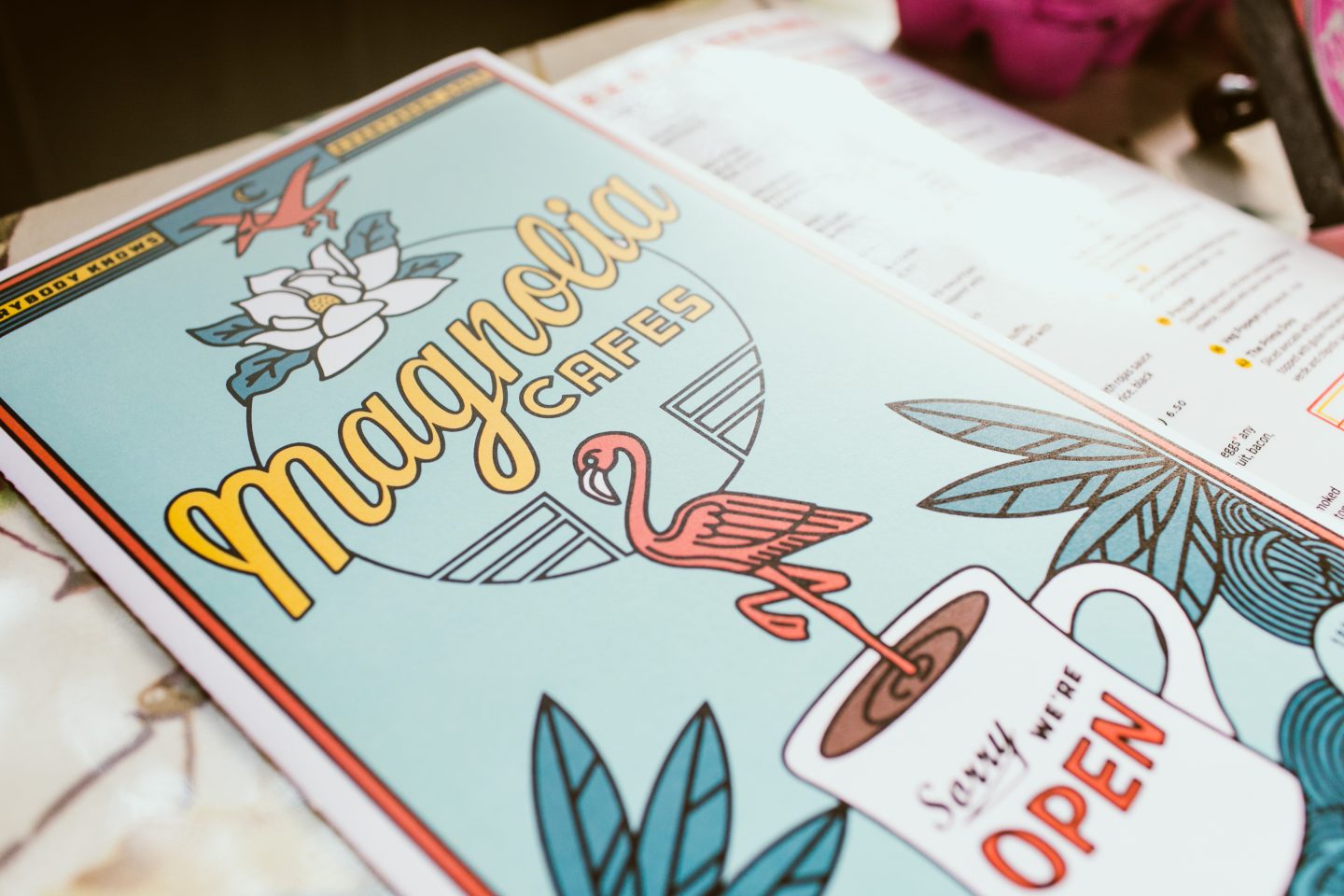 Magnolia Cafe Menu