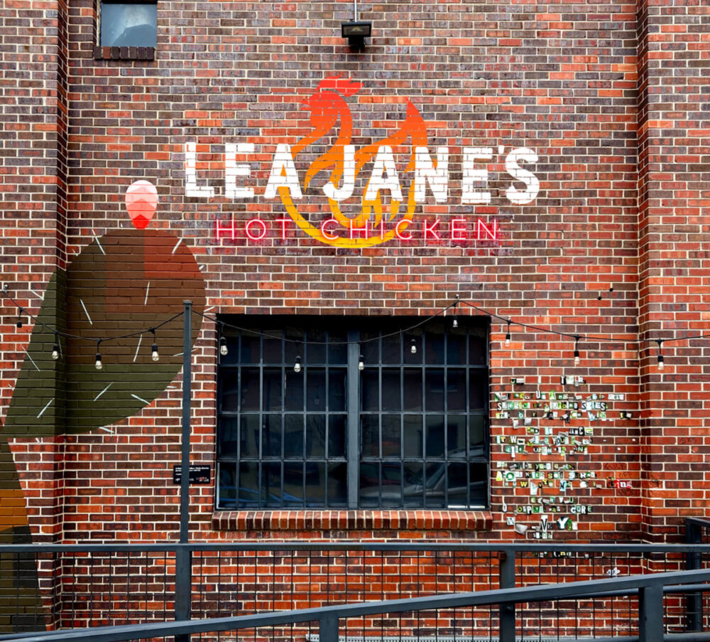Lea Jane's wall mural